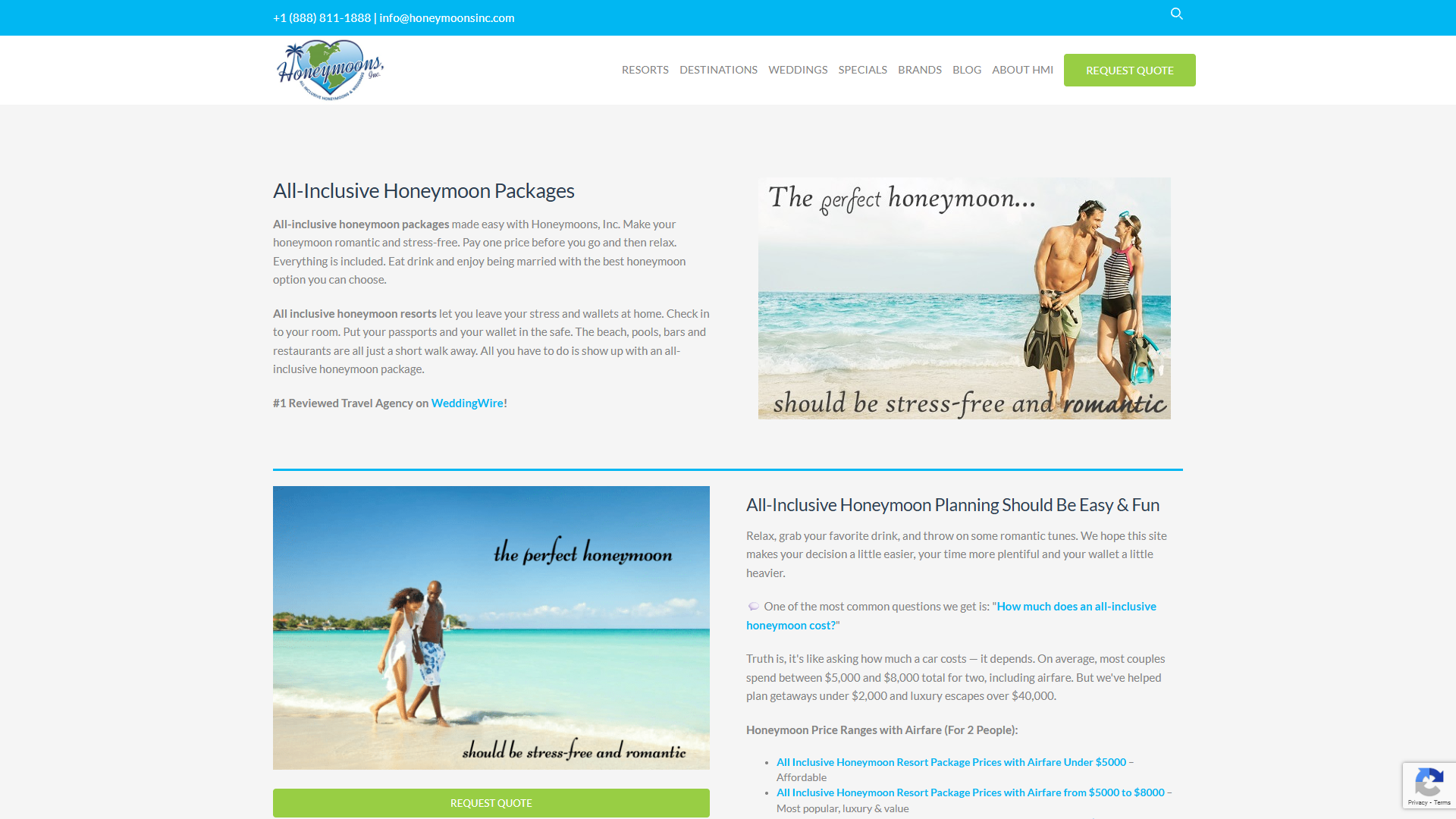 Honeymoons Inc