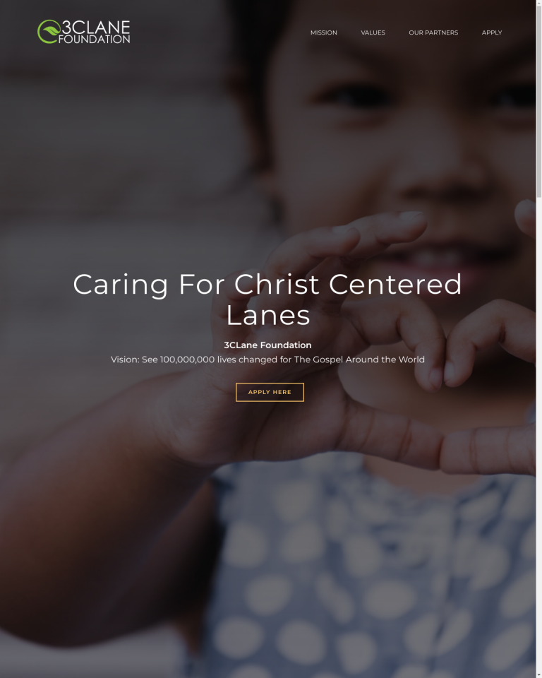 3CLane Family Foundation | Supporting Christian Ministries